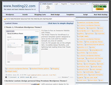 Tablet Screenshot of hosting22.com